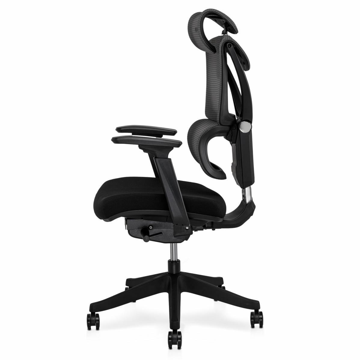 Кресло S3 Senior ErgoChair Deep Black, фото 7