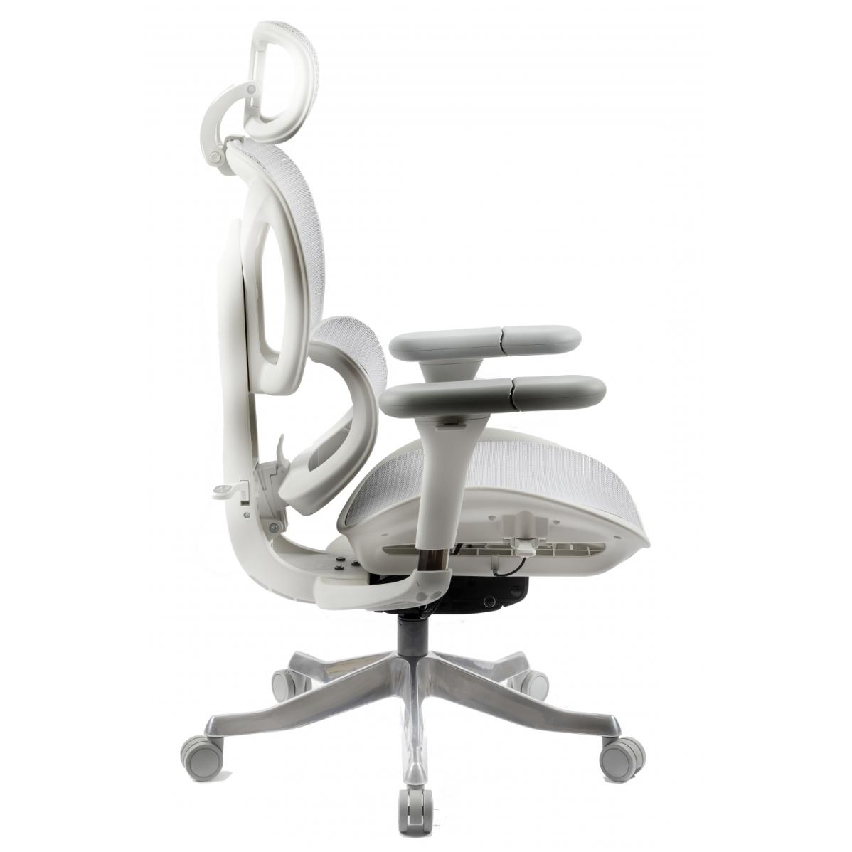 Кресло S7 Mesh Senior ErgoChair Alpine Grey, фото 3