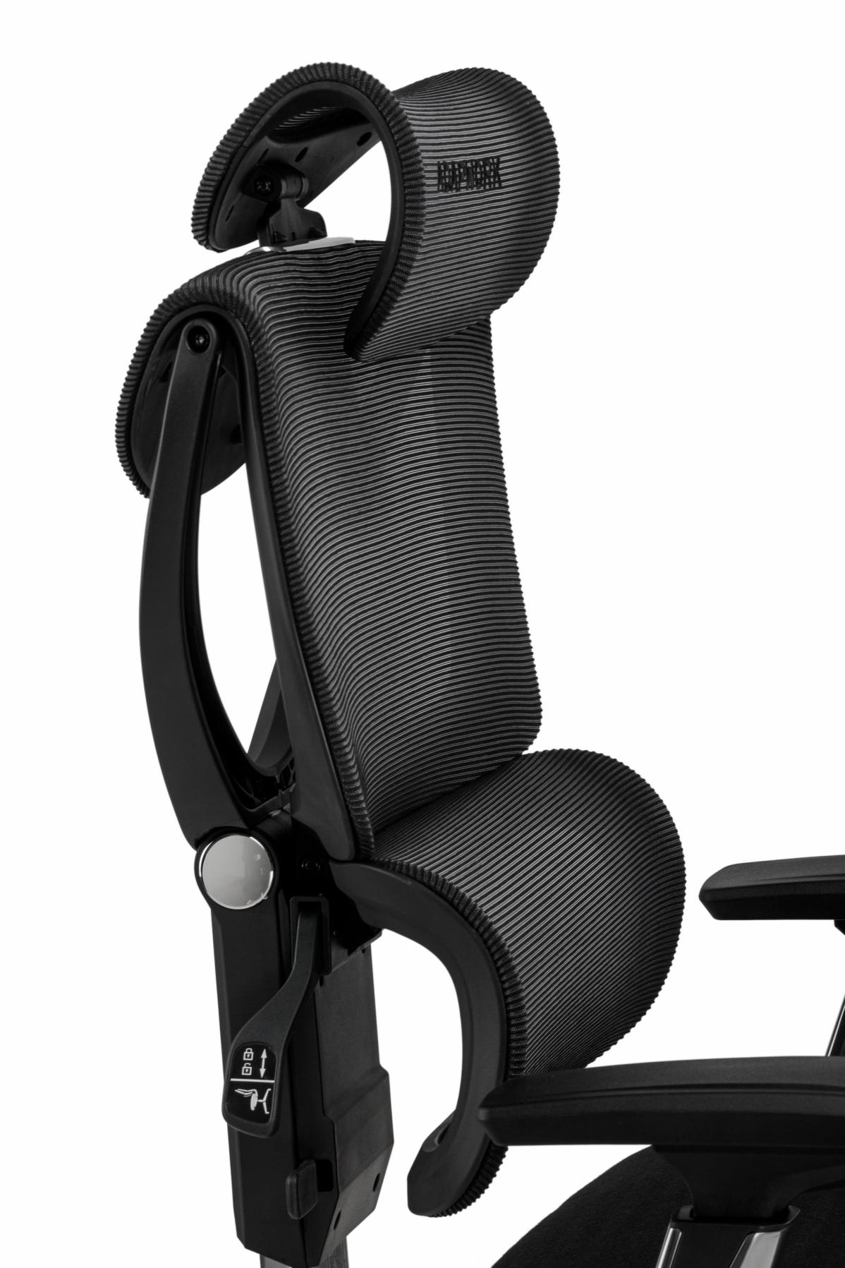 Кресло S3 Pro Senior ErgoChair Platinum Grafite Black, фото 11