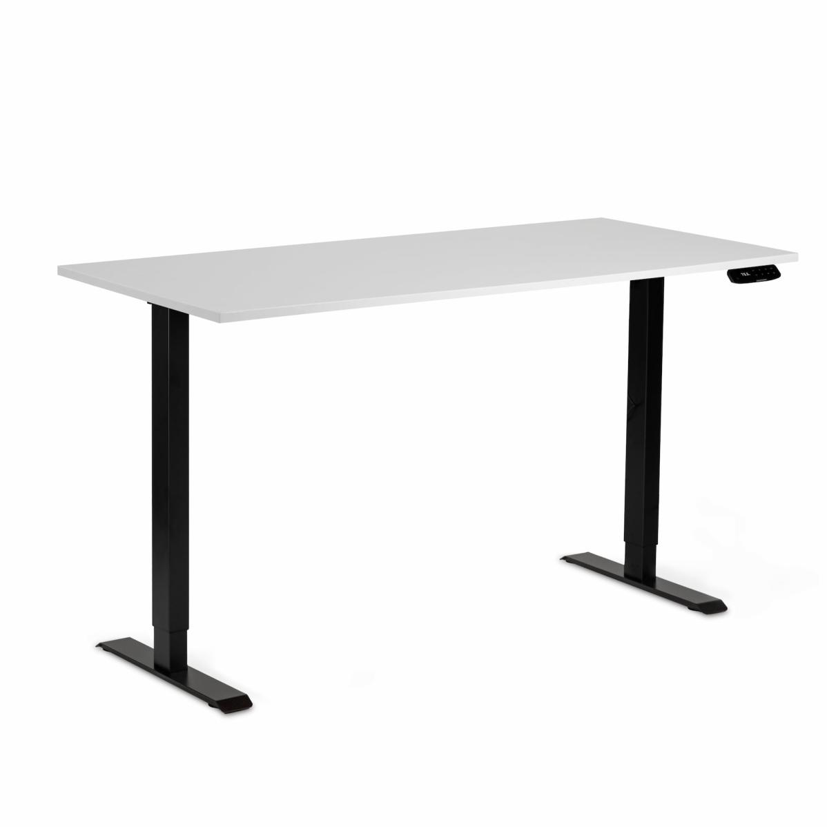 Регулируемый стол AdapDesk Smart 1 Motor 18мм Crystal White, Space Black, фото 8