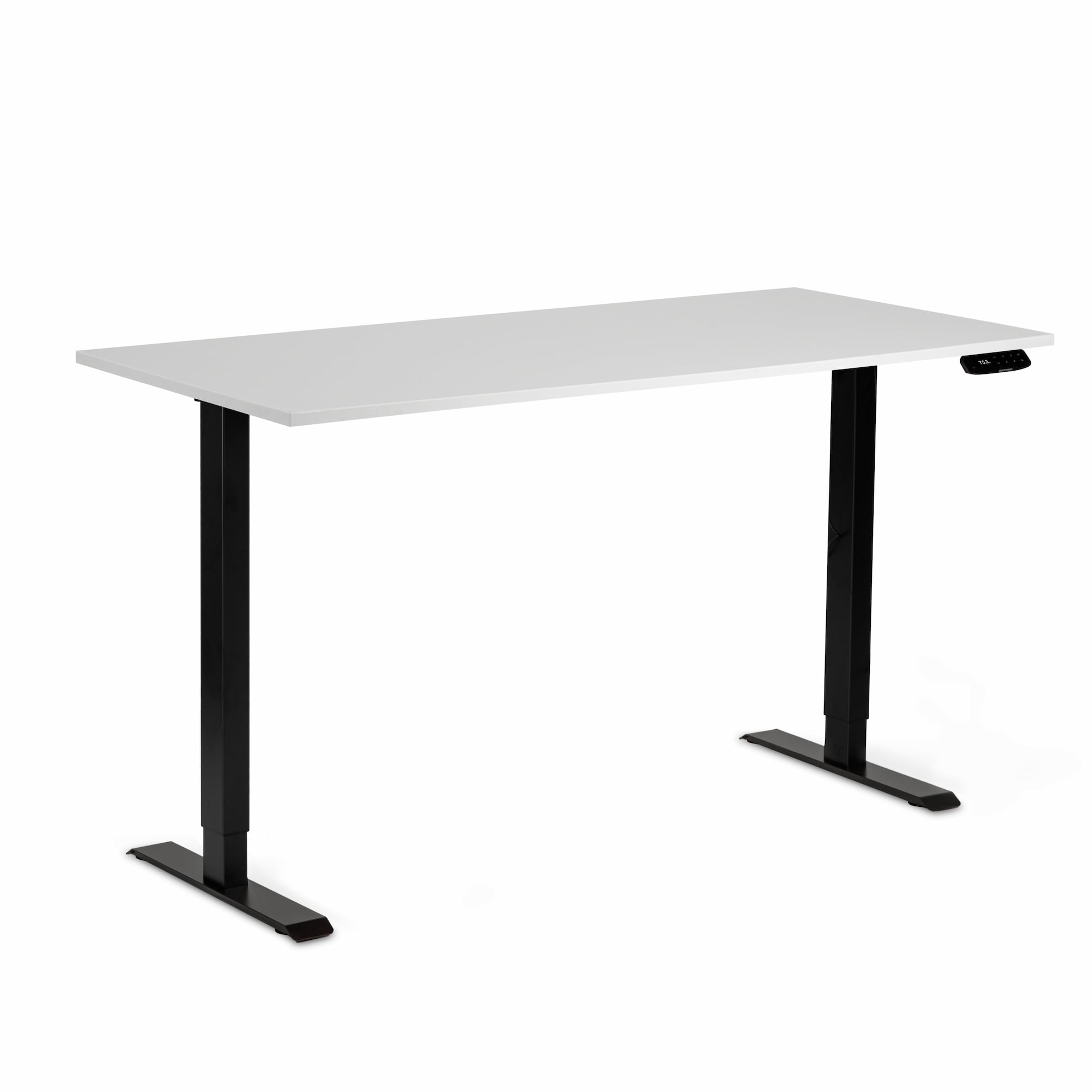 Регульований стіл AdapDesk Smart 1 Motor 18мм Crystal White, Space Black, фото 8