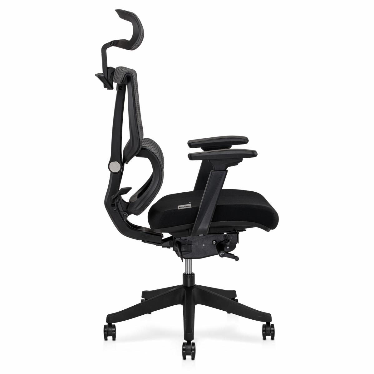 Кресло S2 Senior ErgoChair Deep Black, фото 3