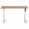 Регульований стіл AdapDesk Smart Manual 18мм Golden Wood, Snow White, фото 1 mini