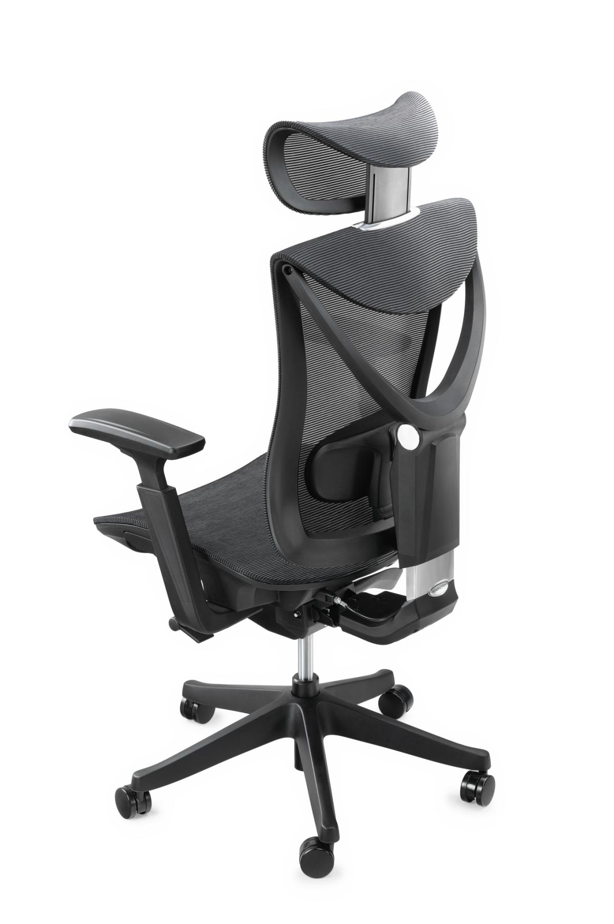 Кресло S1 Mesh Senior ErgoChair Deep Black, фото 14