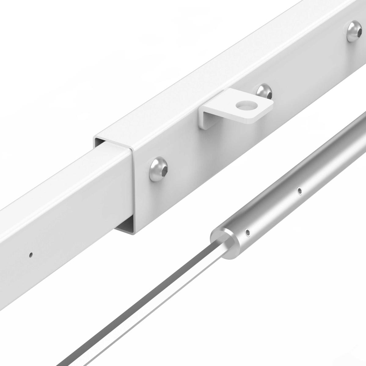 Регулируемая опора для стола AdapDesk Smart 1 Motor Snow White, фото 8