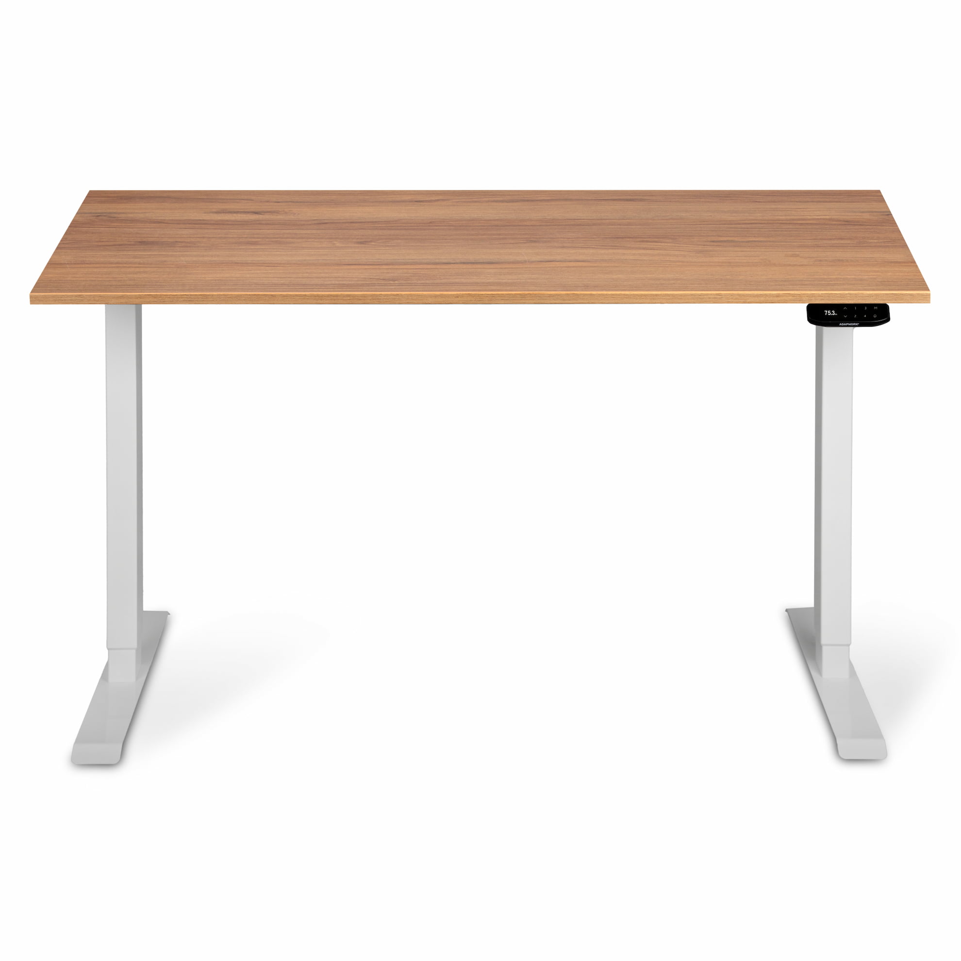 Регульований стіл AdapDesk Smart 1 Motor 18мм Golden Wood, Snow White, фото 7