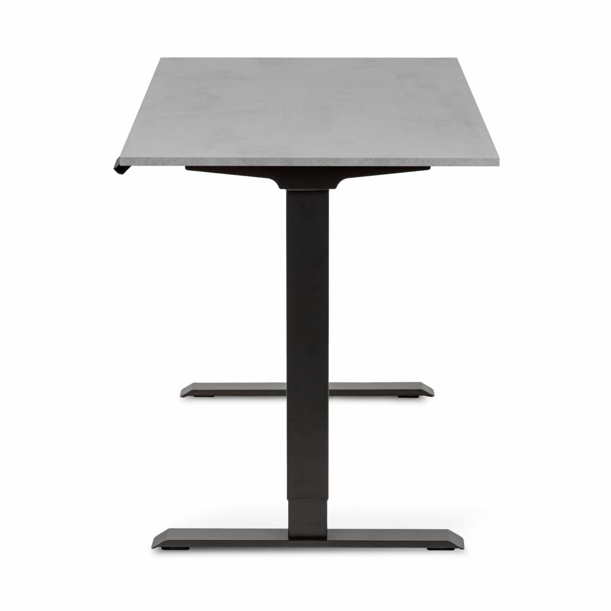 Регульований стіл AdapDesk Smart 2 Motor 18мм Smoky Gray, Space Black, фото 3