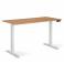 Регульований стіл AdapDesk Smart 1 Motor 18мм Golden Wood, Snow White, фото 8 mini