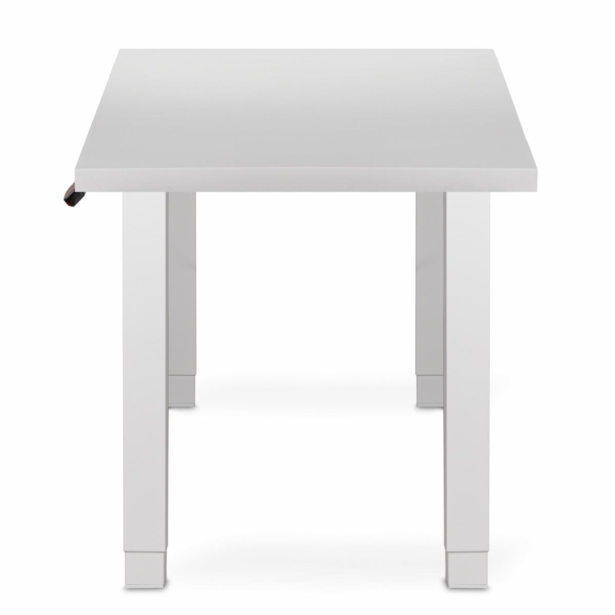 Регулируемый стол AdapDesk Smart 4L 2 Motor 36 мм Crystal White, Snow White, фото 3