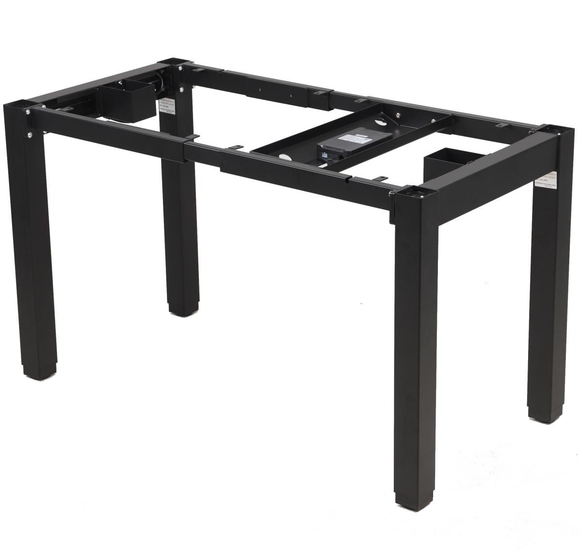 Регулируемая опора для стола AdapDesk Smart 4L 2 Motor Space Black, фото 1