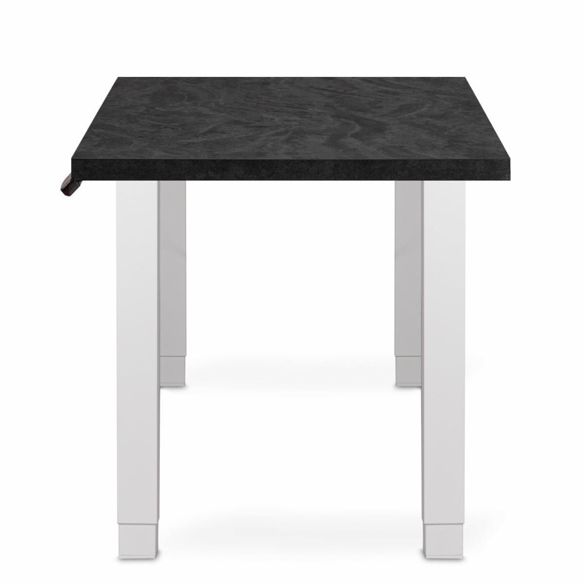 Регулируемый стол AdapDesk Smart 4L 2 Motor 36 мм Carbon Black, Snow White, фото 3