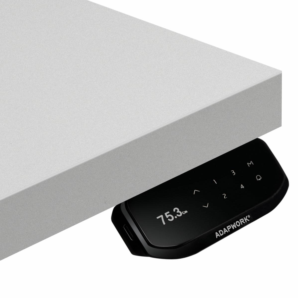Регулируемый стол AdapDesk Smart 4L 2 Motor 36 мм Crystal White, Snow White, фото 2