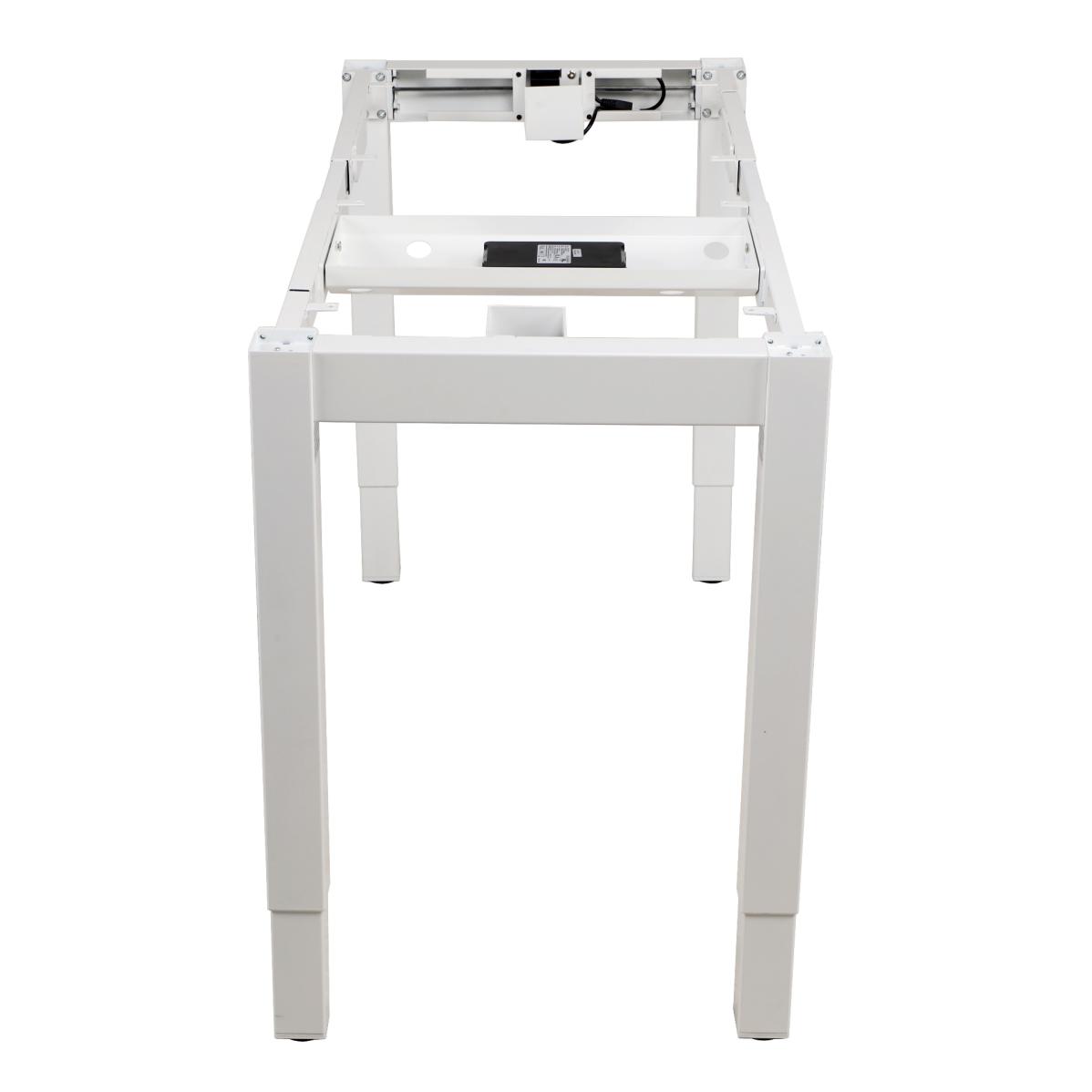 Регулируемая опора для стола AdapDesk Smart 4L 2 Motor Snow White, фото 4