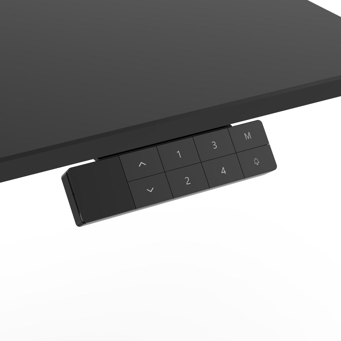 Регульований стіл AdapDesk Smart 1L 1 Motor 25 мм Space Black, фото 4