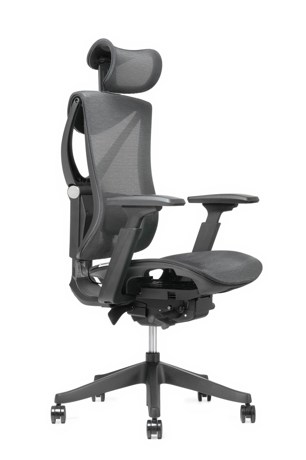 Кресло S1 Mesh Senior ErgoChair Deep Black, фото 11