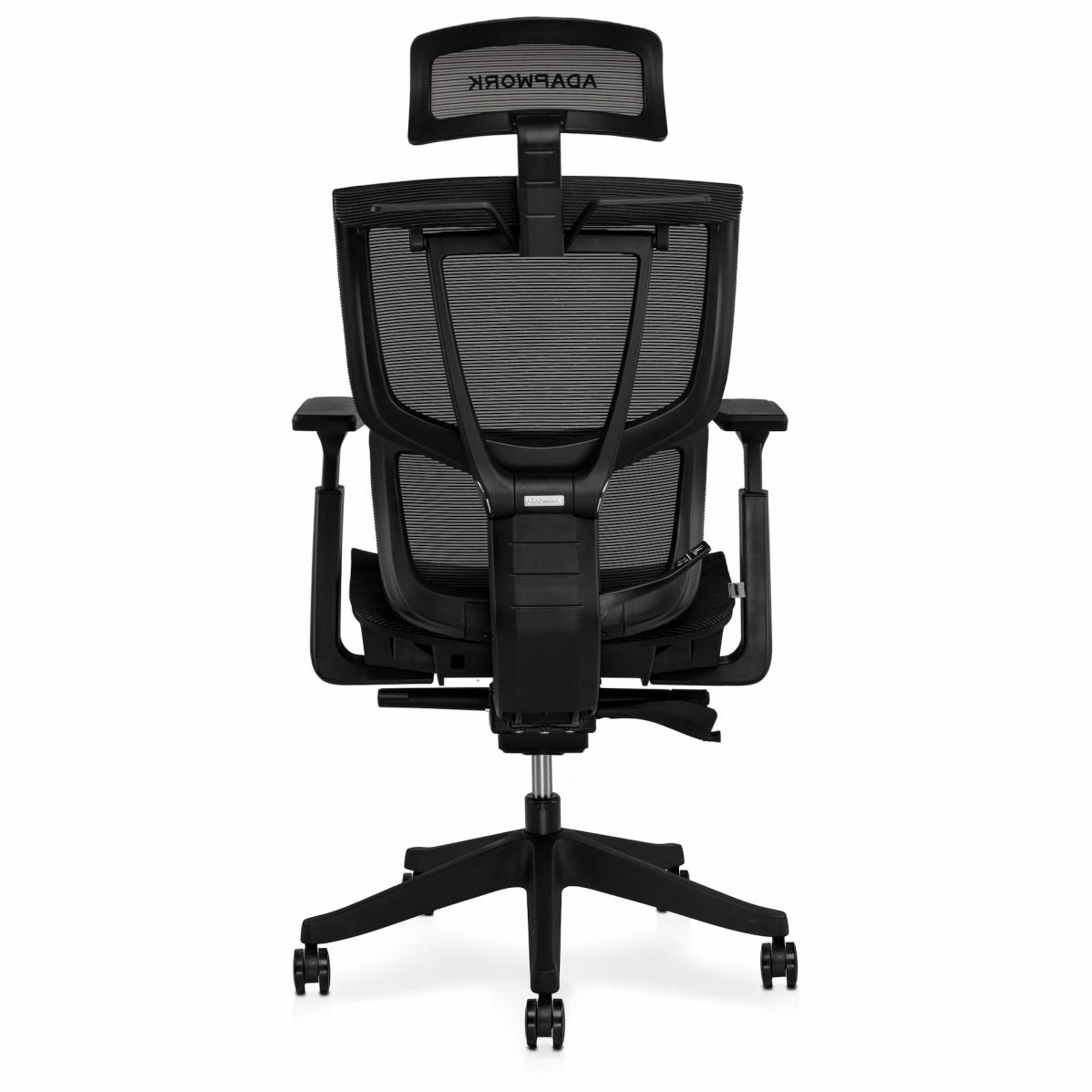 Кресло S2 Mesh Senior ErgoChair Deep Black, фото 5