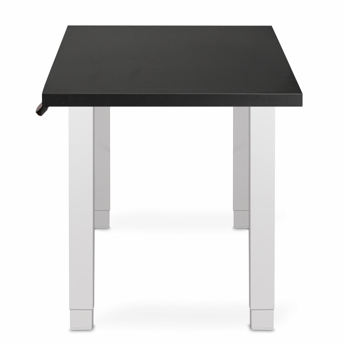 Регулируемый стол AdapDesk Smart 4L 2 Motor 36 мм Deep Black, Snow White, фото 3