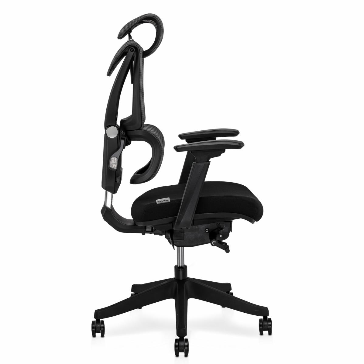 Кресло S3 Senior ErgoChair Deep Black, фото 3