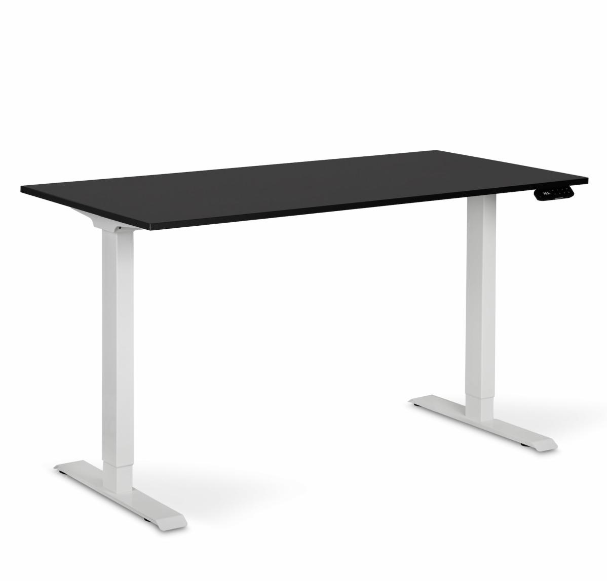 Регульований стіл AdapDesk Smart 2 Motor 18мм Deep Black, Snow White, фото 8