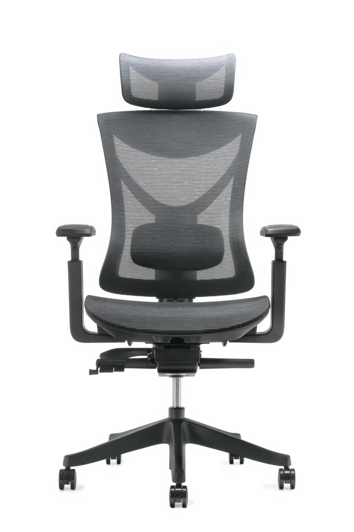 Кресло S1 Mesh Senior ErgoChair Deep Black, фото 2