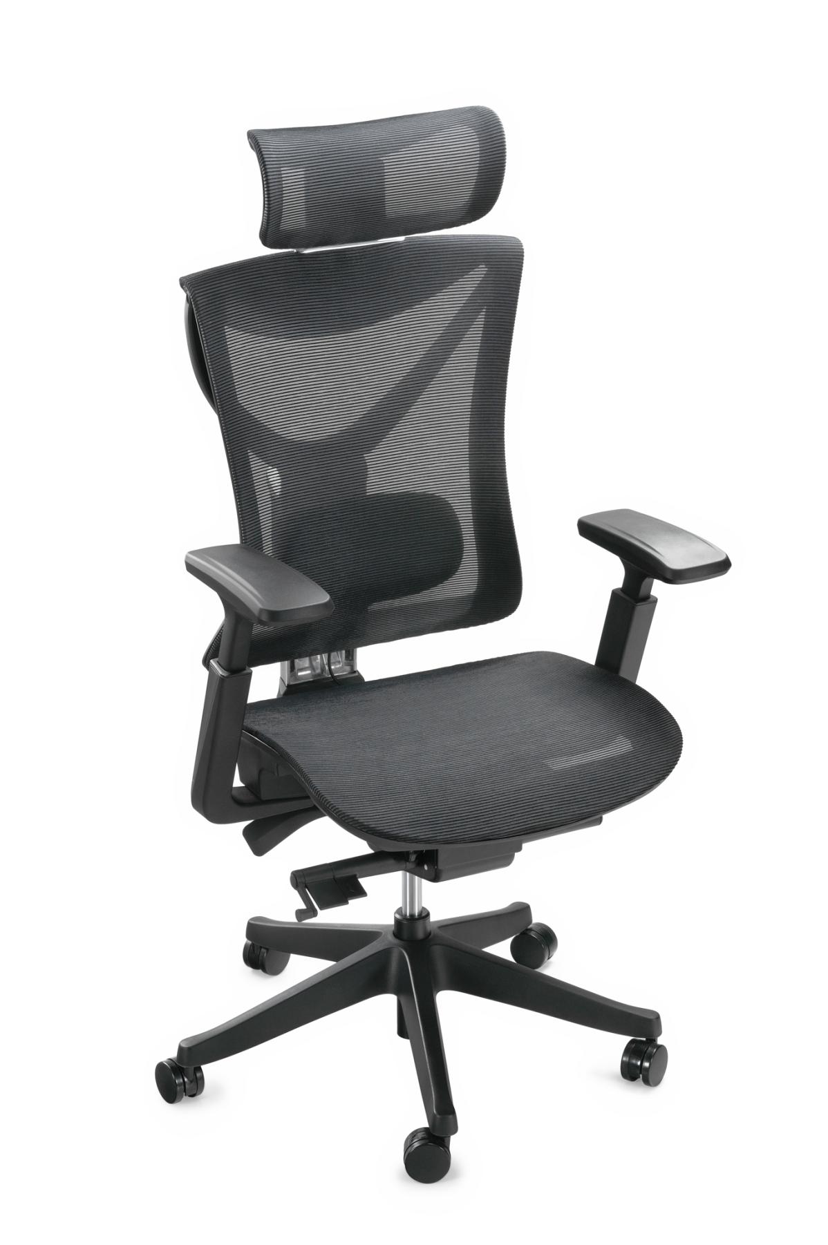 Кресло S1 Mesh Senior ErgoChair Deep Black, фото 13