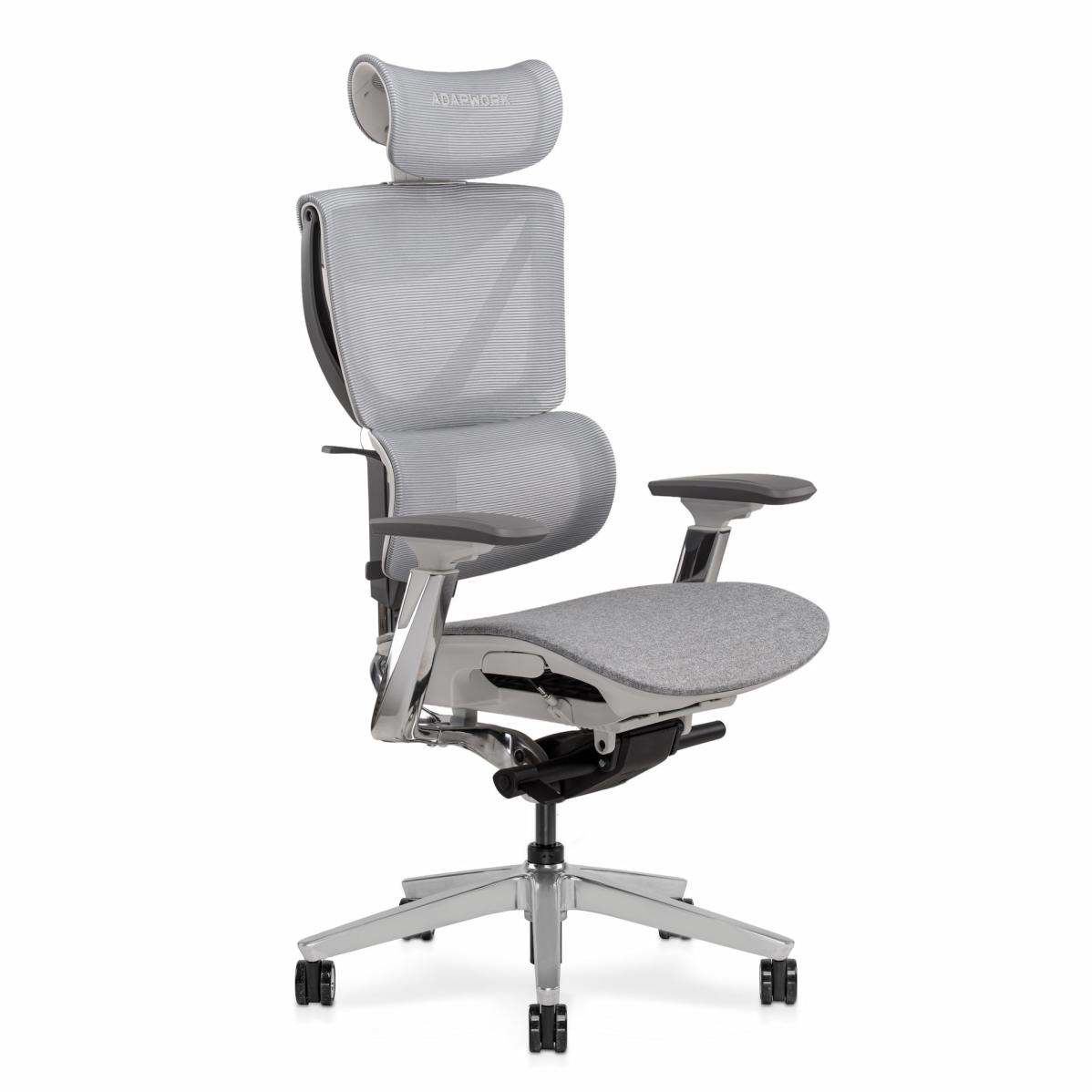 Кресло S3 Pro Senior ErgoChair Platinum Smoky Grey, фото 2