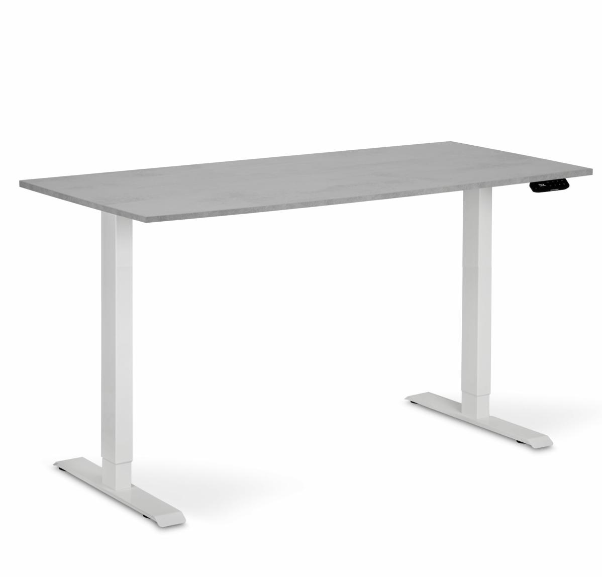 Регулируемый стол AdapDesk Smart 1 Motor 18мм Smoky Gray, Snow White, фото 8