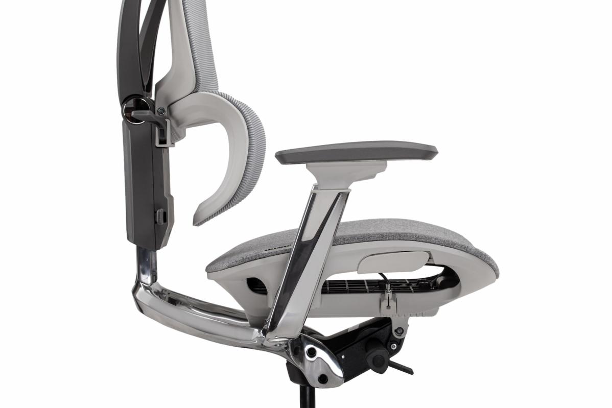 Кресло S3 Pro Senior ErgoChair Platinum Smoky Grey, фото 9
