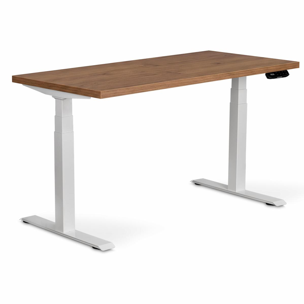 Регулируемый стол AdapDesk Smart 2 Motor Pro 36мм Golden Wood, Snow White, фото 8