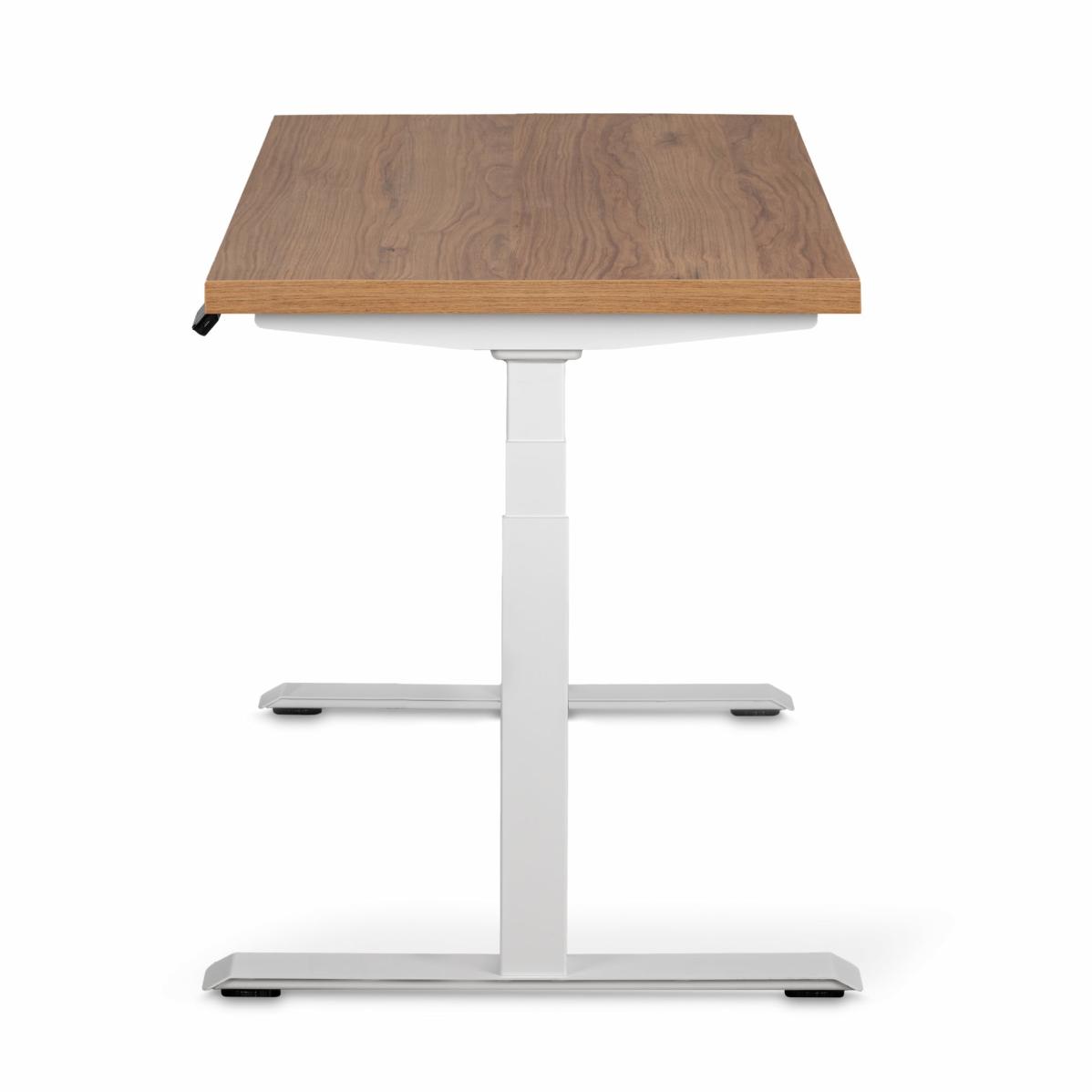 Регулируемый стол AdapDesk Smart 2 Motor Pro 36мм Golden Wood, Snow White, фото 3