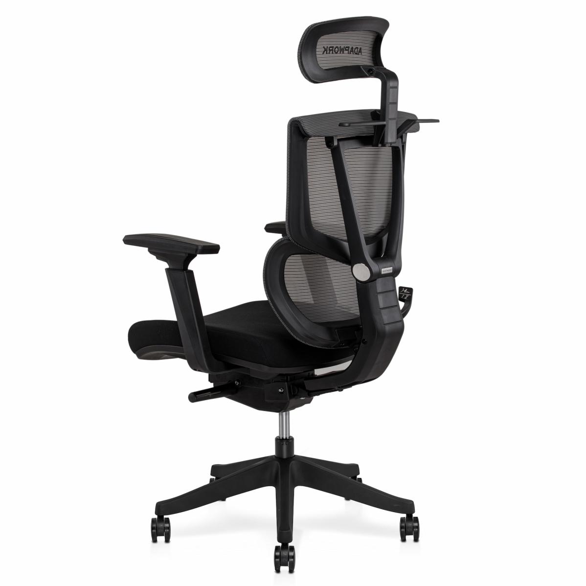 Кресло S2 Senior ErgoChair Deep Black, фото 8