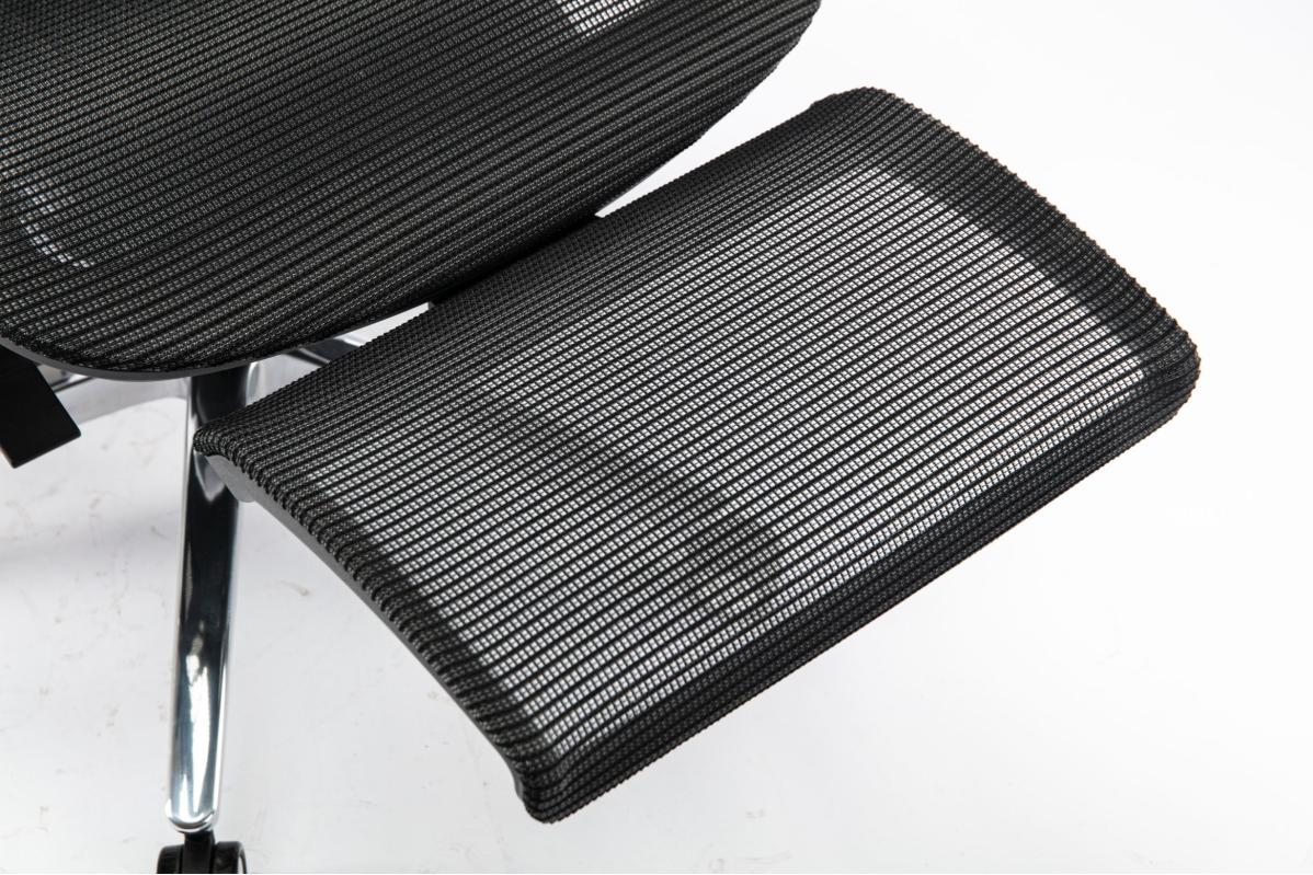 Крісло S1 Mesh Pro Max Senior ErgoChair Platinum Deep Black, фото 19