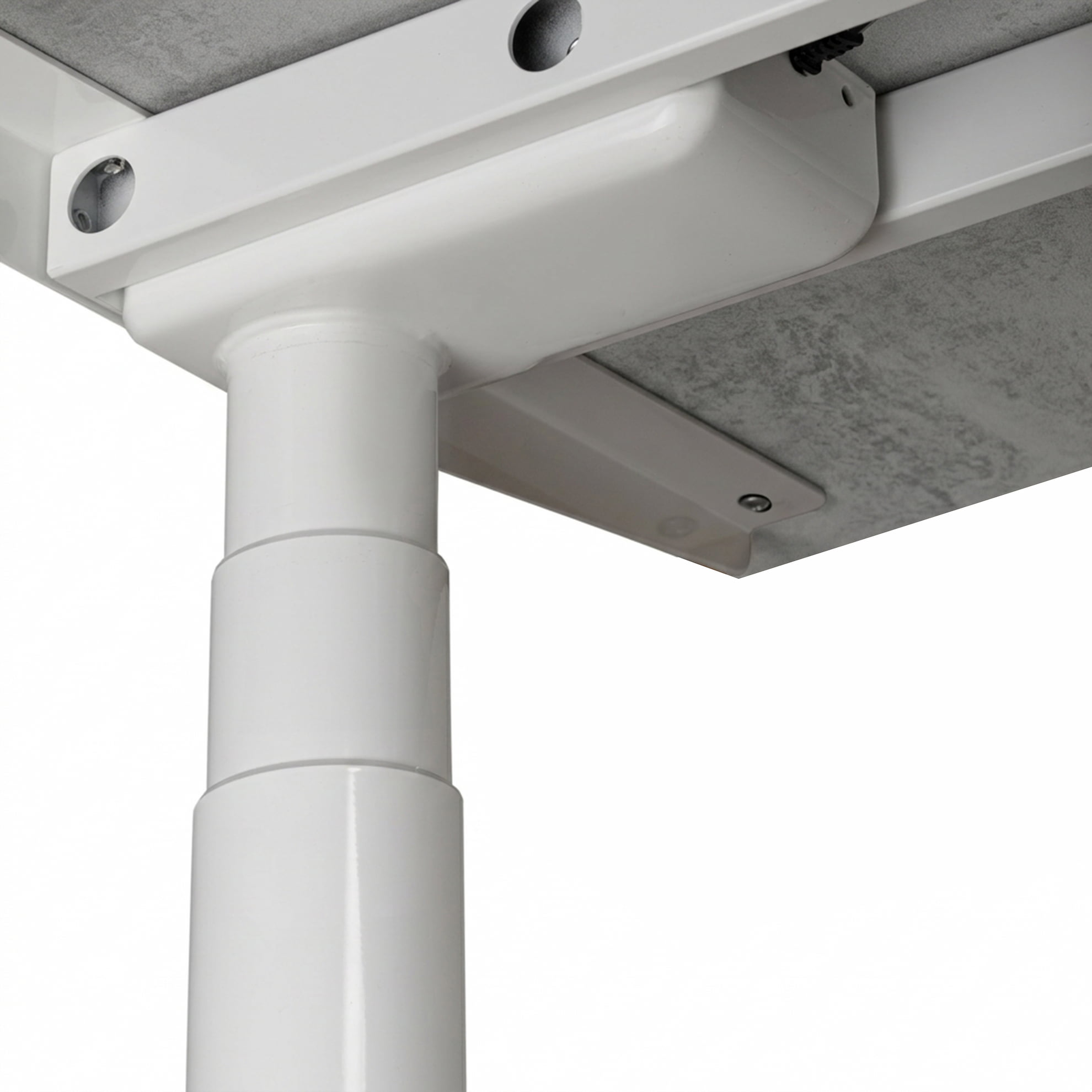 Регульований стіл AdapDesk Smart 2 Motor Pro Max 36мм Smoky Gray, Snow White, фото 6