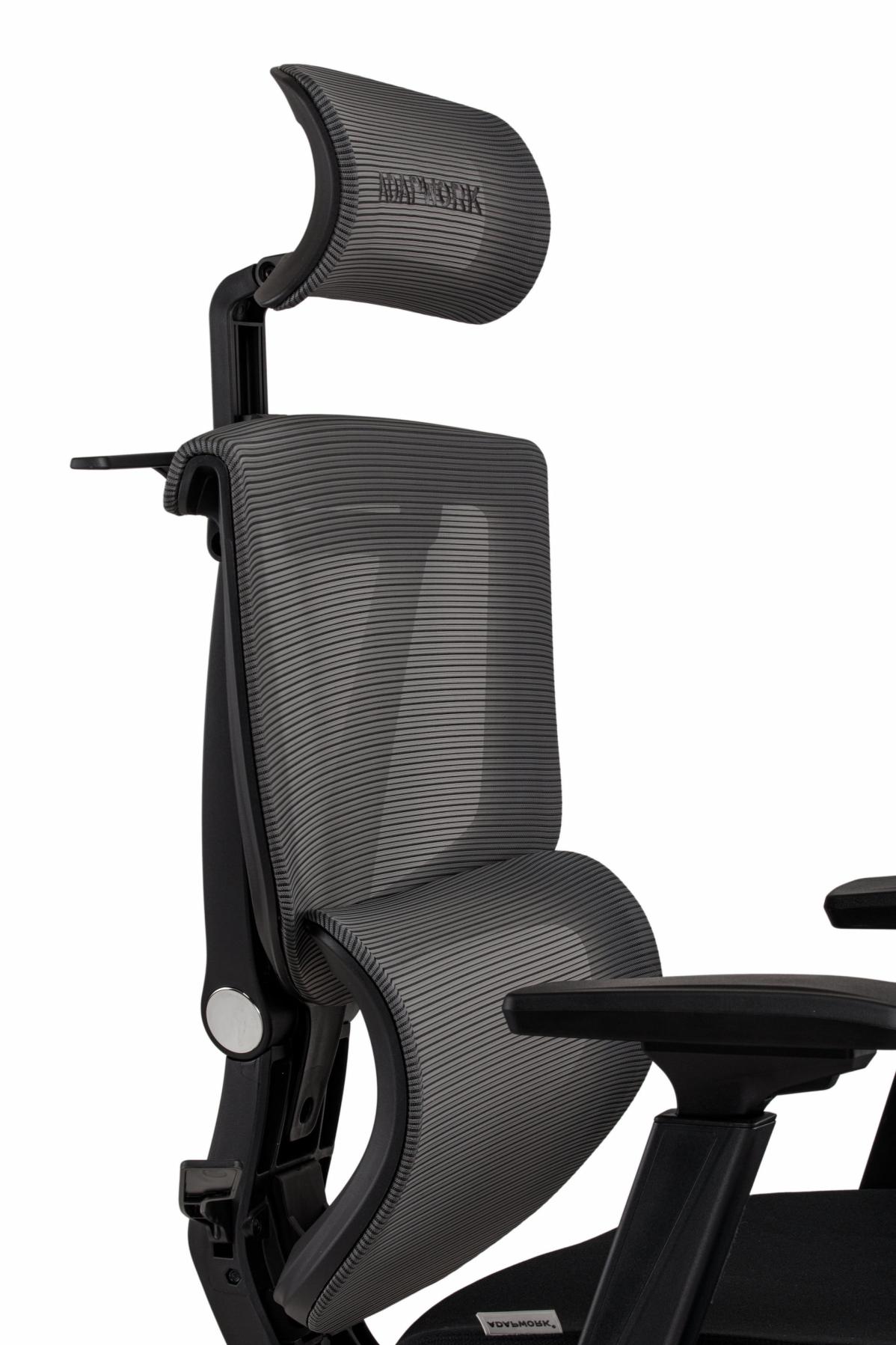 Кресло S2 Senior ErgoChair Deep Black, фото 11