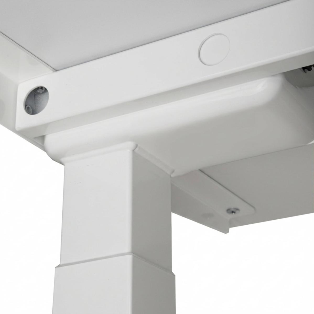 Регулируемый стол AdapDesk Smart 2 Motor Pro 36мм Crystal White, Snow White, фото 6