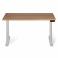 Регульований стіл AdapDesk Smart 2 Motor Pro Max 36мм Golden Wood, Snow White, фото 7 mini