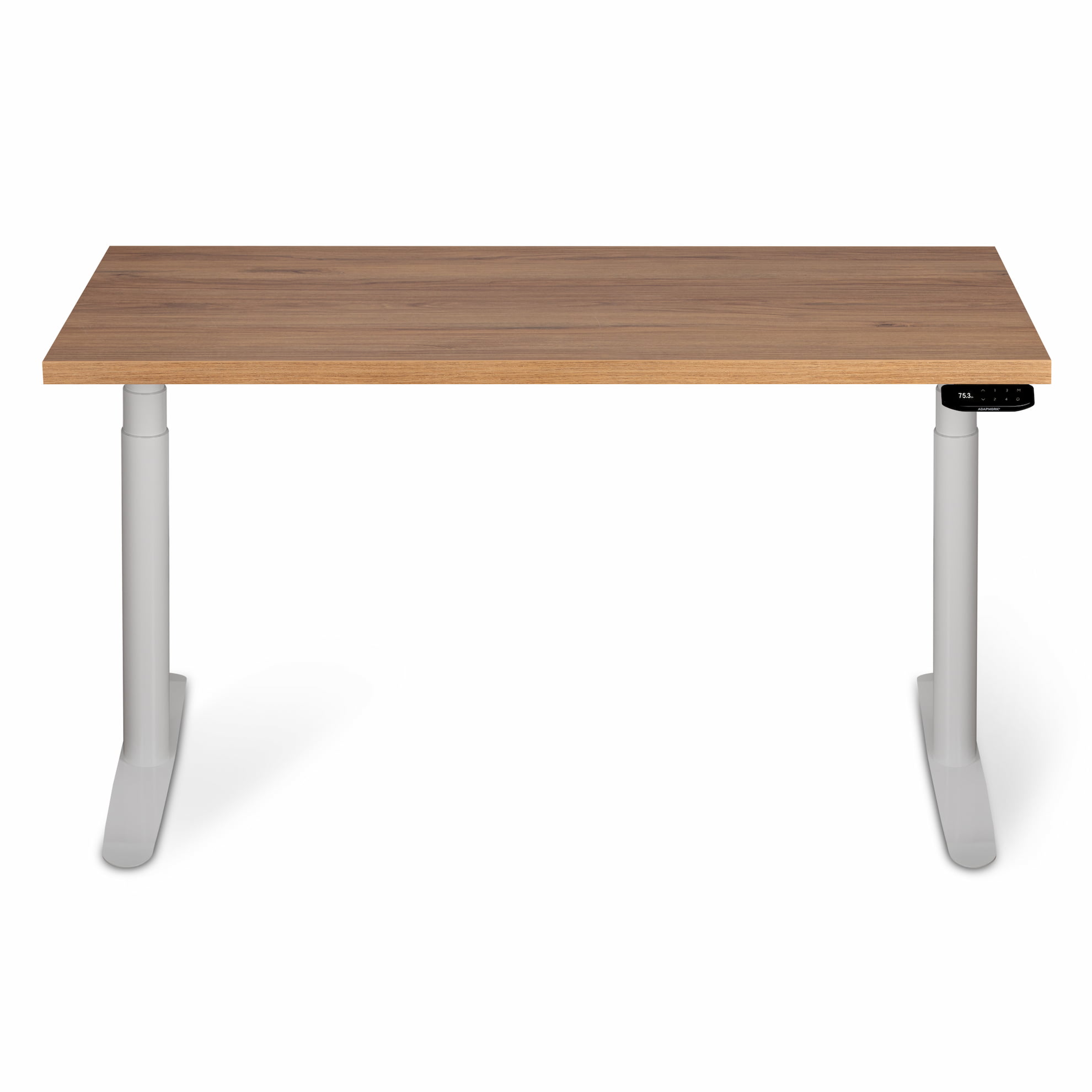 Регульований стіл AdapDesk Smart 2 Motor Pro Max 36мм Golden Wood, Snow White, фото 7