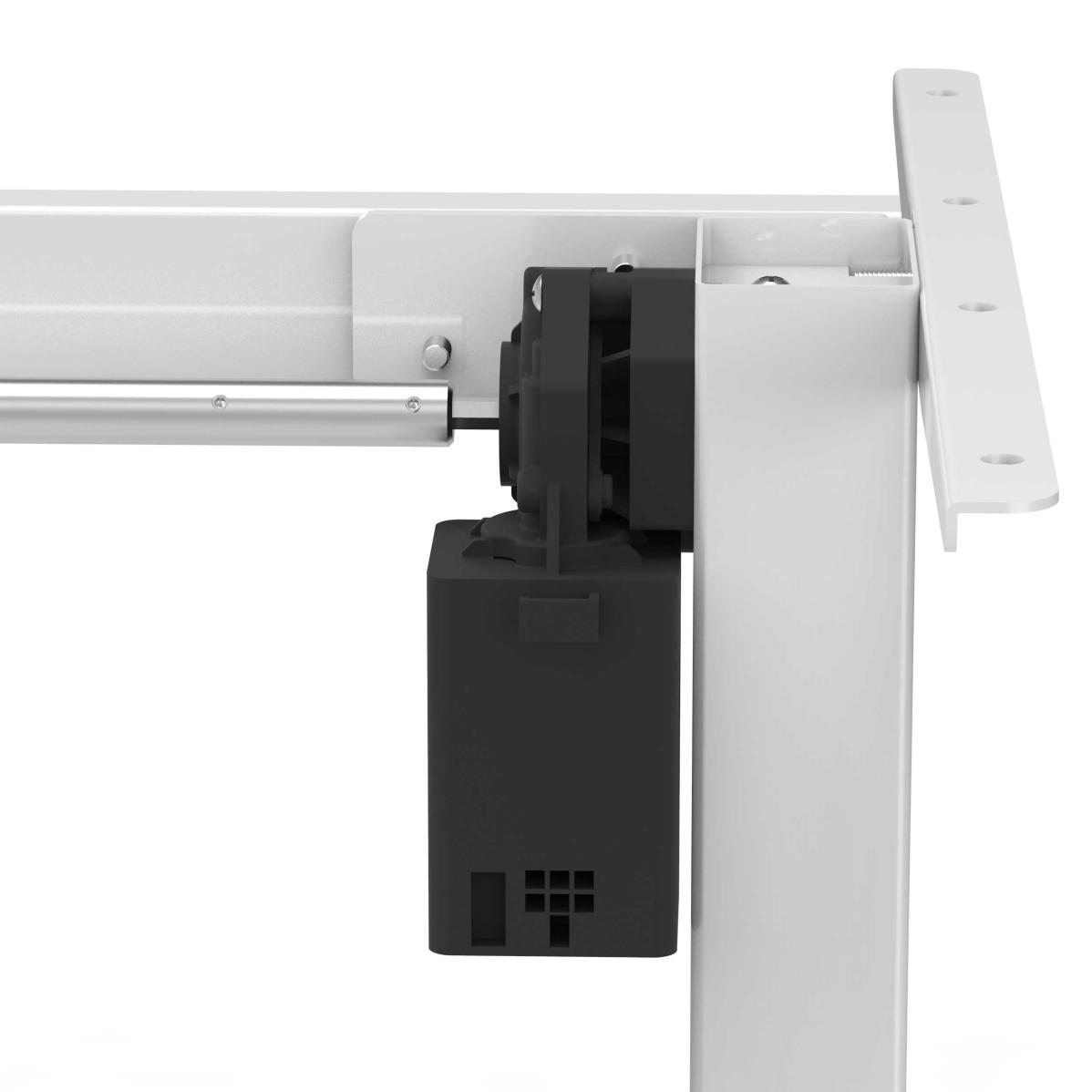 Регулируемая опора для стола AdapDesk Smart 1 Motor Snow White, фото 9
