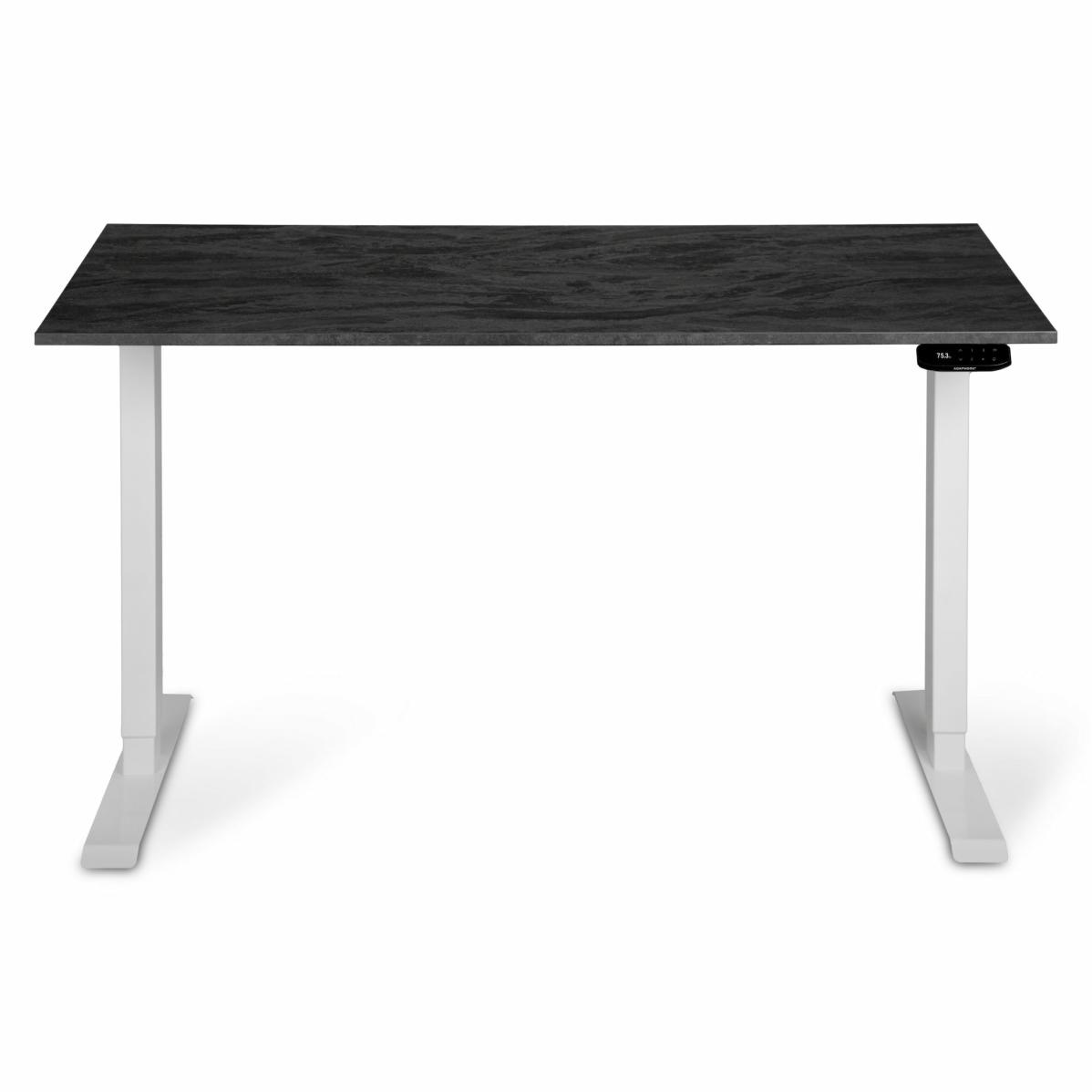 Регулируемый стол AdapDesk Smart 1 Motor 18мм Carbon Black, Snow White, фото 3