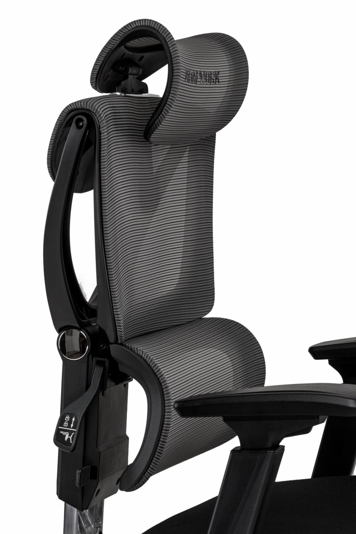 Кресло S3 Senior ErgoChair Deep Black, фото 11