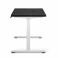 Регульований стіл AdapDesk Smart 2 Motor Pro 36мм Carbon Black, Snow White, фото 3 mini