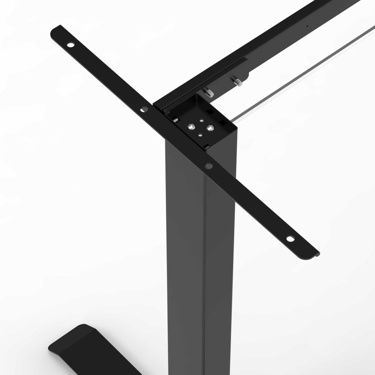 Регулируемая опора для стола AdapDesk Smart 1 Motor Space Black, фото 7