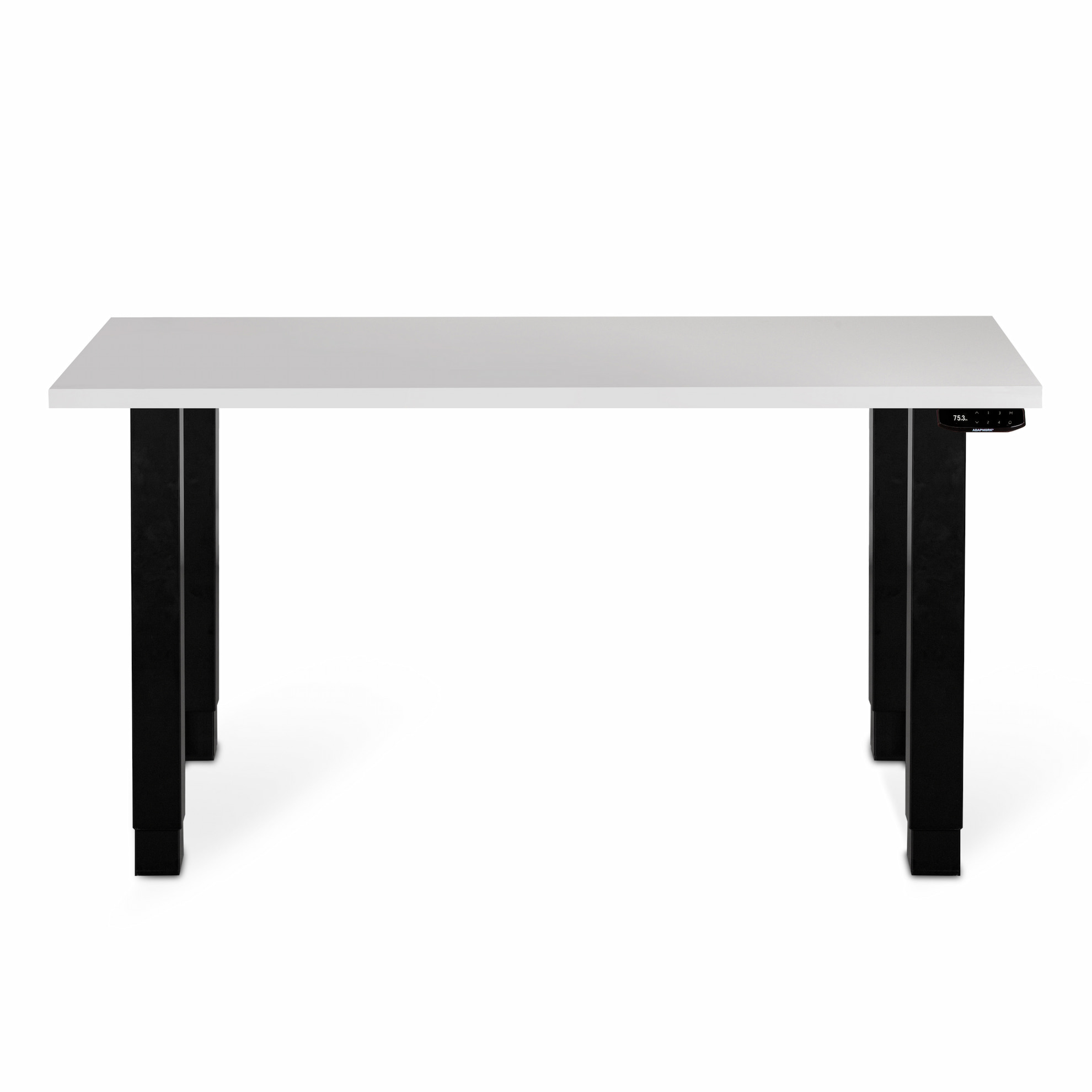 Регульований стіл AdapDesk Smart 4L 2 Motor 36 мм Crystal White, Space Black