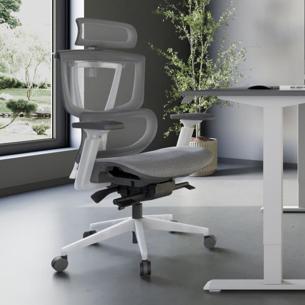 Ергономічне Крісло S2 Mesh Senior ErgoChair Alpine Grey