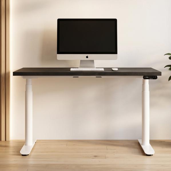 Ергономічне Регульований стіл AdapDesk Smart 2 Motor Pro Max 36мм Carbon Black, Snow White