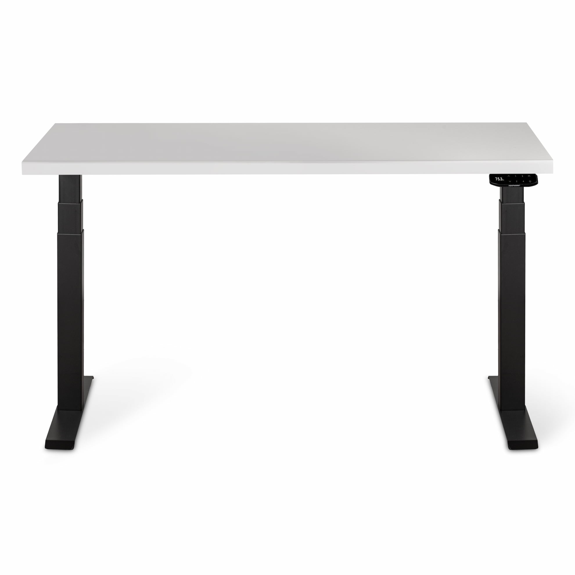 Adjustable table AdapDesk Smart 2 Motor Pro 36 Crystal White, Space Black