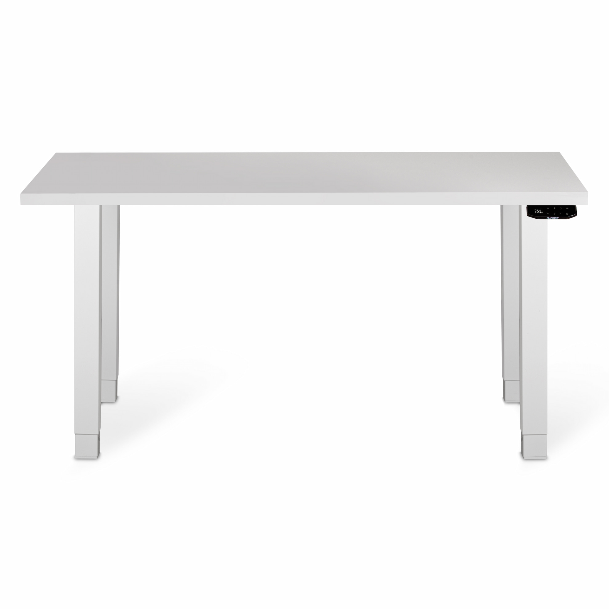Регульований стіл AdapDesk Smart 4L 2 Motor 36 мм Crystal White, Snow White