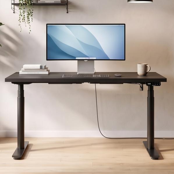 Ергономічне Регульований стіл AdapDesk Smart 2 Motor Pro Speed 36мм Deep Black, Space Black