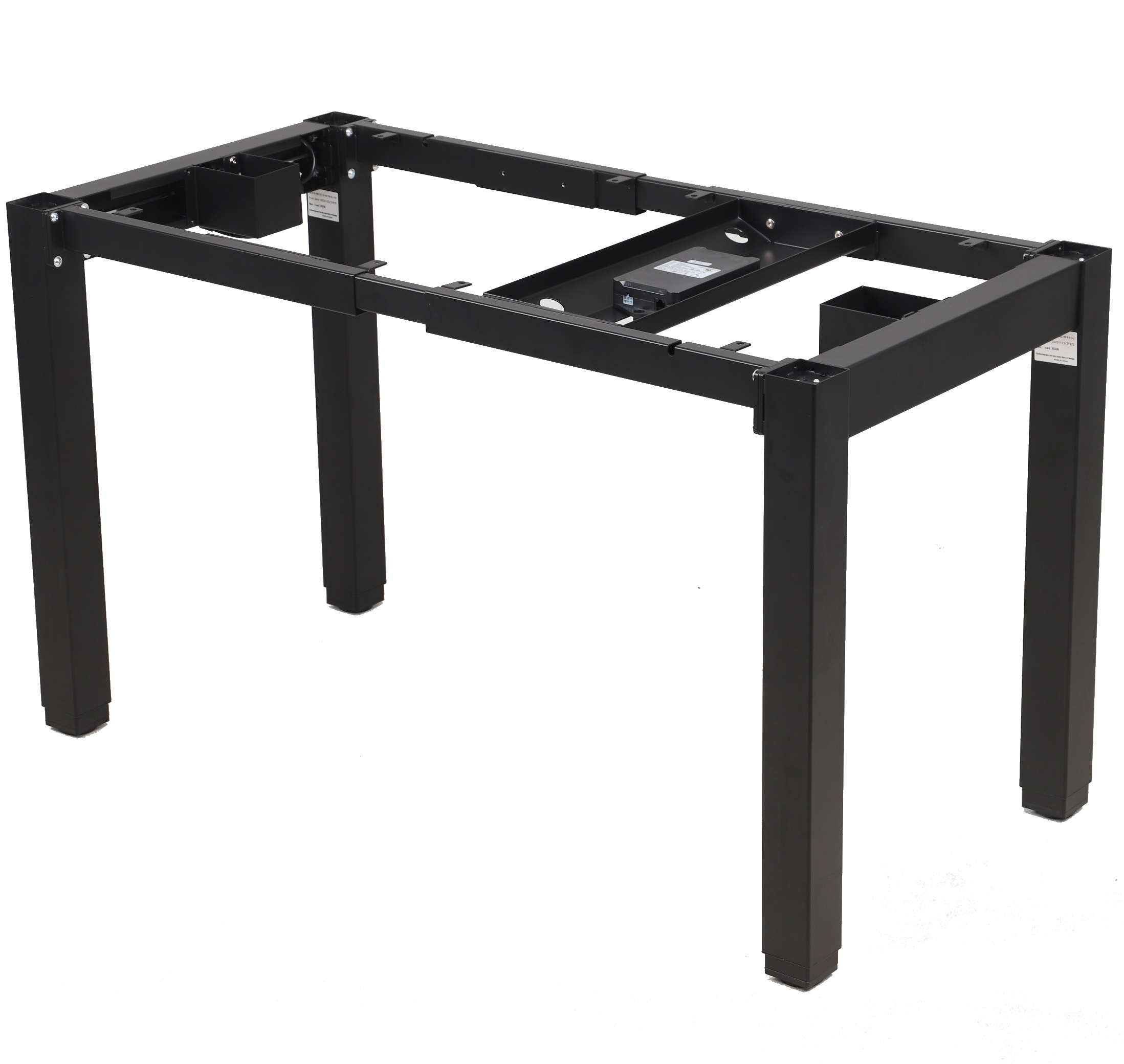 Регульована опора для столу AdapDesk Smart 4L 2 Motor Space Black