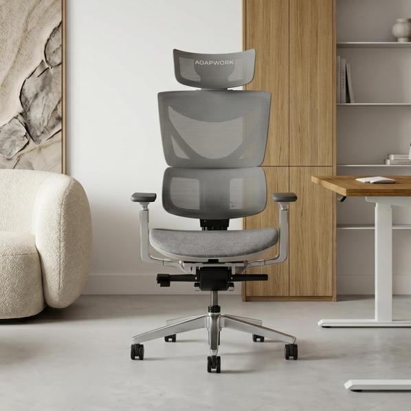 Ергономічне Крісло S3 Pro Senior ErgoChair Platinum Smoky Grey